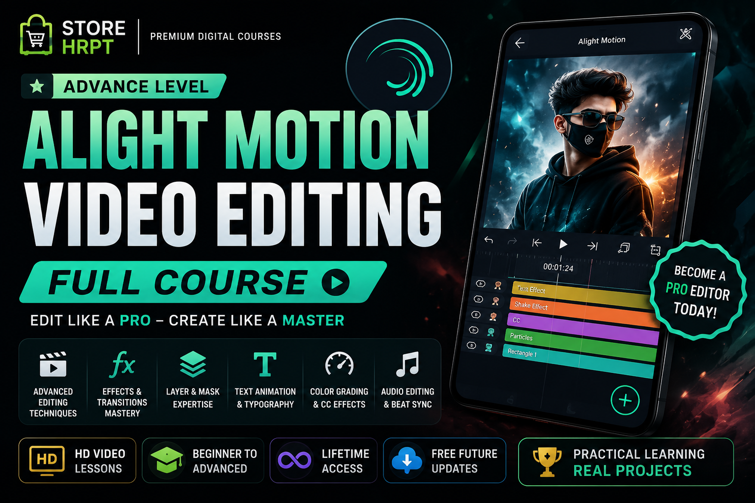 Advanced Alight Motion Video Editing Masterclass 2026